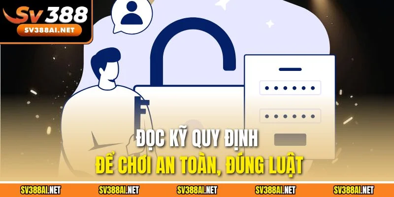 Đọc kỹ quy định để chơi an toàn, đúng luật Đọc kỹ quy định để chơi an toàn, đúng luật