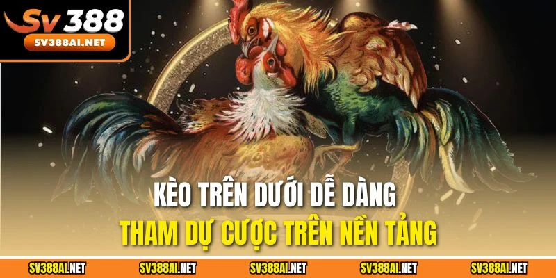 Kèo trên dưới dễ dàng tham dự cược trên nền tảng Kèo trên dưới dễ dàng tham dự cược trên nền tảng