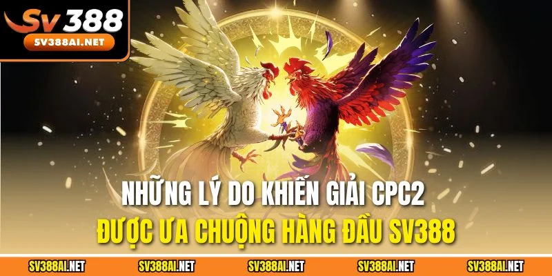Những lý do khiến giải CPC2 được ưa chuộng hàng đầu SV388 Những lý do khiến giải CPC2 được ưa chuộng hàng đầu SV388