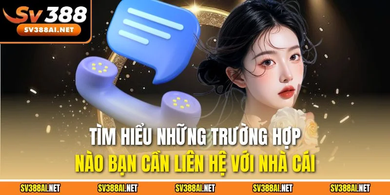 Tìm hiểu những trường hợp nào bạn cần liên hệ với nhà cái Tìm hiểu những trường hợp nào bạn cần liên hệ với nhà cái